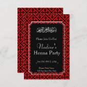 Persoonlijke Palestijnse Uitnodiging (Voorkant / Achterkant)