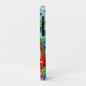 Persoonlijke palmbomen op het strand Case-Mate iPhone case (Achterkant/links)