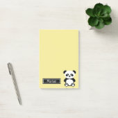 Persoonlijke Panda Beer Dieren Kinderen Kawaii Gee Post-it® Notes (Kantoor)