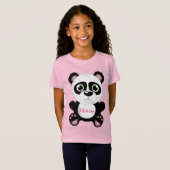 Persoonlijke Panda T-shirt (Voorkant volledig)