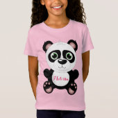 Persoonlijke Panda T-shirt (Voorkant)