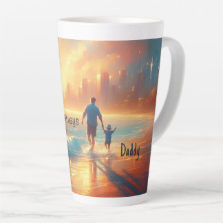 Persoonlijke papa-lattebeker - Altijd naast je Latte Mok