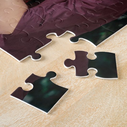 Persoonlijke paren Foto Puzzle Legpuzzel (Zijkant)