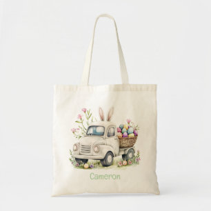Persoonlijke Pasen-tas voor kinderen Tote Bag