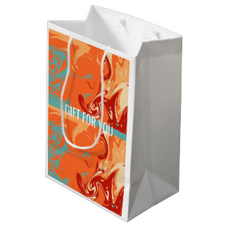 Persoonlijke Pastel Marmer Cute Esthetiek Medium Cadeauzakje