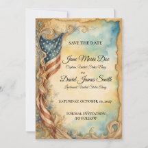 Persoonlijke Patriotische Vintage Militaire Trouw