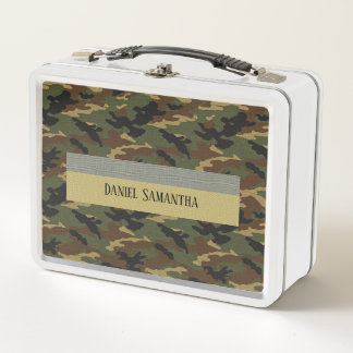 Persoonlijke Patriottische Lunchbox Aangepaste Nam