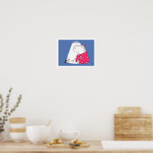 PERSOONLIJKE PENGUIN Hot Chocolate poster door Boy (Keuken)