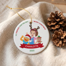Persoonlijke Peuter Ornament, Mevr. Rachel Ornamen