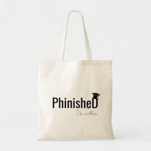 Persoonlijke PhD Afstudeertas, Doctorat Tote Bag