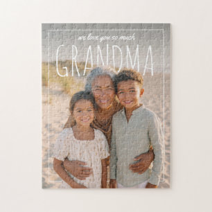 Persoonlijke PhotoPop We houden zo veel van je oma Legpuzzel