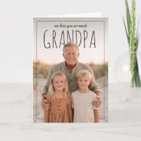 Persoonlijke PhotoPop We houden zo veel van je opa