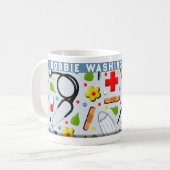 Persoonlijke Physician Assistant koffiemok (Voorkant links)