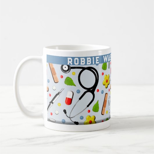 Persoonlijke Physician Assistant koffiemok (Links)