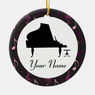 Persoonlijke piano Gift Music Ornament