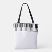 Persoonlijke pianolerares draagtas (Achterkant)