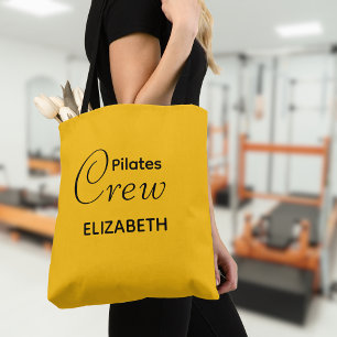Persoonlijke Pilates Crew Reformer Of Mat Geel Draagtas