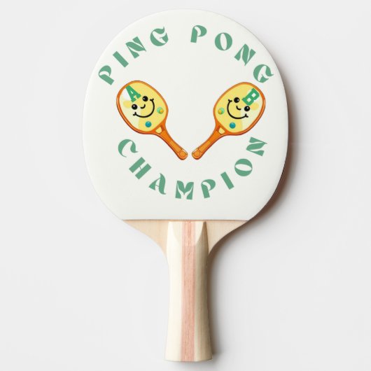Persoonlijke ping Pong Champion Paddle Tafeltennisbatje (Voorkant)