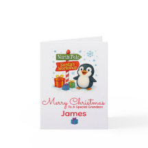 Persoonlijke Pinguïn Kerstkaart