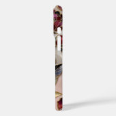Persoonlijke Pioen Telefoonhoes Blush Goud Bloemmo Case-Mate iPhone Case (Achterkant / Links)
