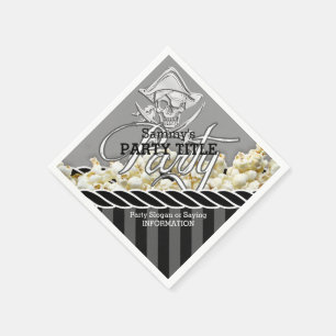 Persoonlijke Pirate Day Party Servetten