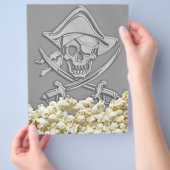 Persoonlijke piratenpartij flyer (Hand)