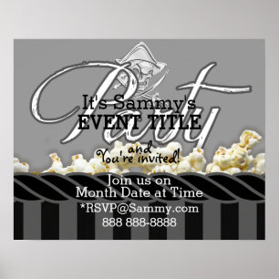 Persoonlijke piratenpartij poster