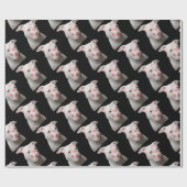 Persoonlijke Pitbull Lover Cadeaupapier (Vlak)