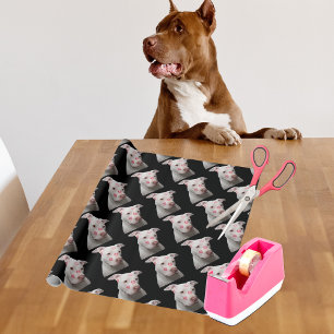 Persoonlijke Pitbull Lover Cadeaupapier