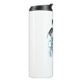 Persoonlijke Pitbull Vader Thermosbeker (Gedraaid links)