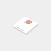 Persoonlijke Pizza Post-it Notities Post-it® Notes (Schuin)