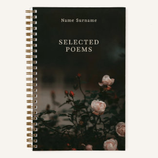 Persoonlijke poëzie & sombere rozen (klein) notitieboek