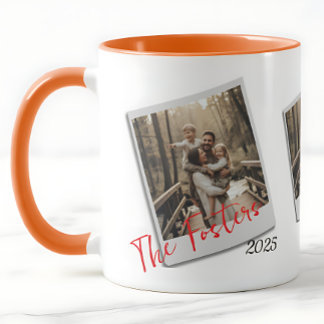 Persoonlijke Polaroid-familiefoto - Modern cadeau Mok