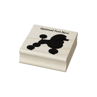 Persoonlijke porseleinpap 	rubberstempel