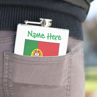 Persoonlijke Portugese Vlag Erfgoed Heupfles