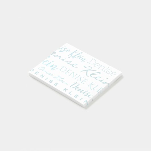 Persoonlijke Post-it® notes (Schuin)