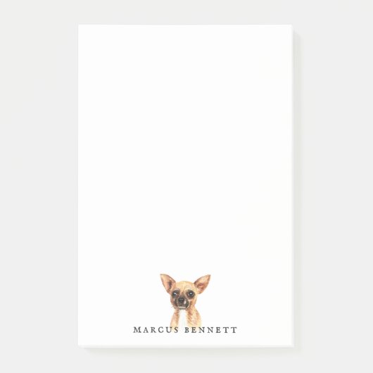Persoonlijke Post It-notities | Chihuahua Post-it® Notes (Voorkant)