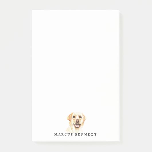 Persoonlijke Post It-notities | Labrador Retriever Post-it® Notes (Voorkant)