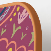 Persoonlijke Preppy Retro Pickleball Paddle (Links Detail)