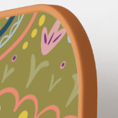 Persoonlijke Preppy Retro Pickleball Paddle (Links Detail)