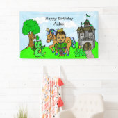 Persoonlijke Prins Birthday Banner (Insitu)