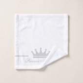 Persoonlijke prinses bad handdoek (Wasdoekje)