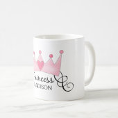 Persoonlijke prinses Kinder Mok (Voorkant rechts)