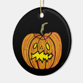 Persoonlijke pumpkin Halloween Hanging Ornament (Links)