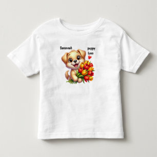 Persoonlijke Puppy Kinder Shirts