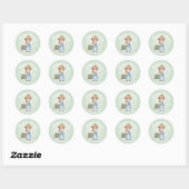 Persoonlijke Purim sticker - Onderwijs Thema (Vel)