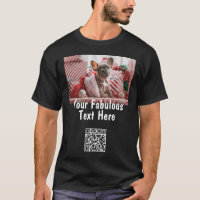 Persoonlijke Qr-code, foto en tekst