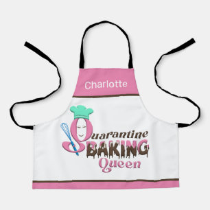 Persoonlijke quarantaine Baking Queen Kinder Schort