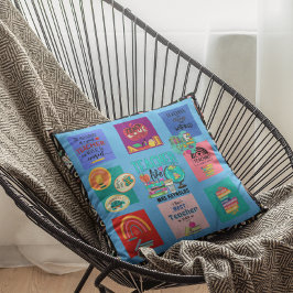 Persoonlijke Quotes Cadeau Vrouwelijke Leraar Beda Kussen