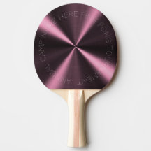 Persoonlijke Radiale Metallic Uiterlijk - Roze